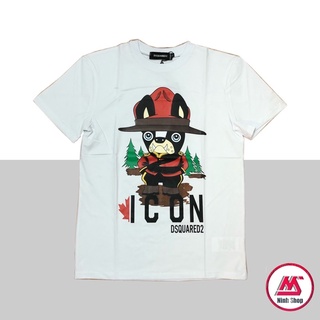 Áo phông Dsq2 Icon in hình chú chó mới nhất 2021 - Áo thun nam nữ - Áo cộc dsq2