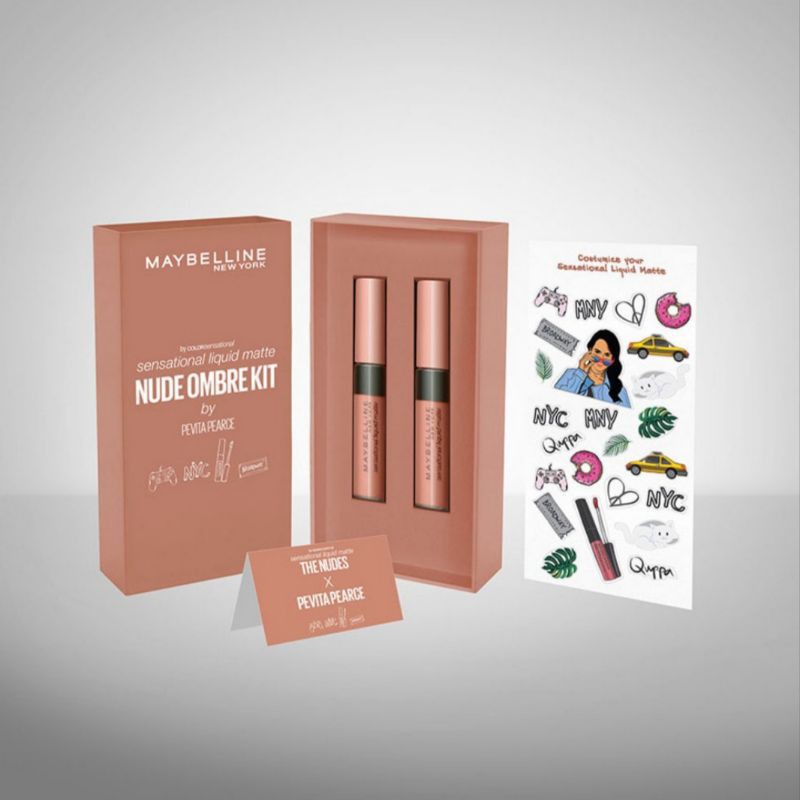 (Hàng Mới Về) Son Môi Maybelline Dạng Lỏng Màu Nude Thời Trang | BigBuy360 - bigbuy360.vn