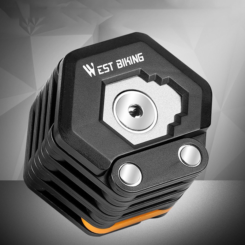 QQ Ổ Khóa Gập Kèm 3 Chìa Khóa Chuyên Dụng Cho Xe Mô Tô E-Scotor