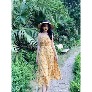⚡flash sale⚡vp01 váy 2s hoa nơ ngực hottrend