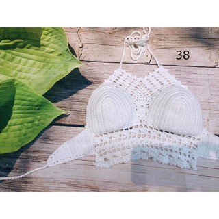 [Hot Sales] Bikini Áo bơi len móc đi biển đi chơi đẹp