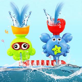 Baby Kid Bath Phòng tắm phun nước tắm vòi hoa sen Paddle Đồ chơi động vật cho trẻ em trai