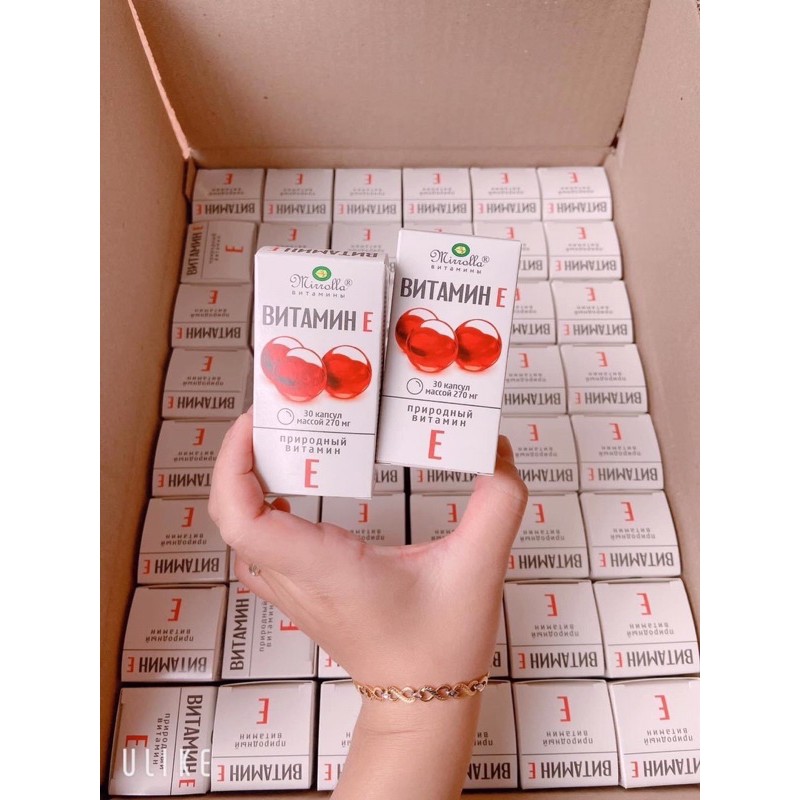 Vitamin E Đỏ 270mg - Nga | BigBuy360 - bigbuy360.vn