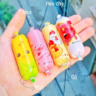 4 cái xúc xích ăn liền nội địa chuẩn
