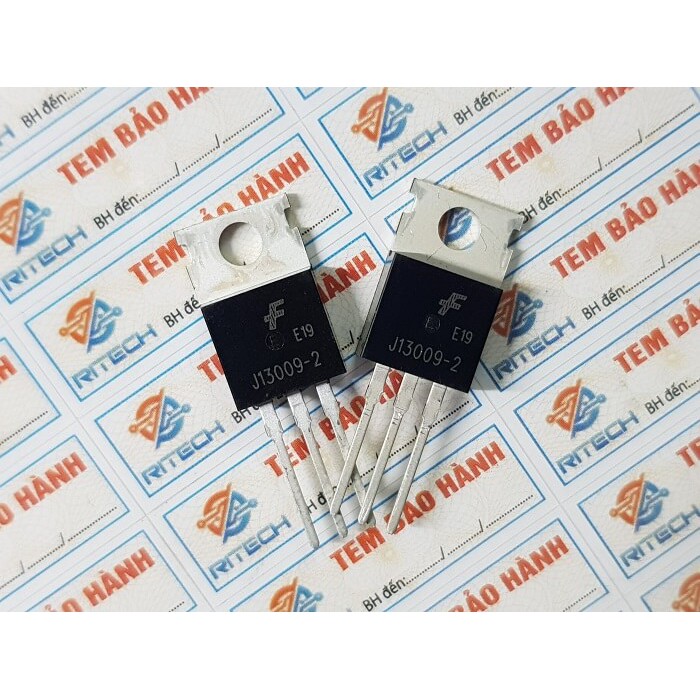 [Combo 5 con] J13009-2, J13009 Transistor NPN 12A 400V TO-220