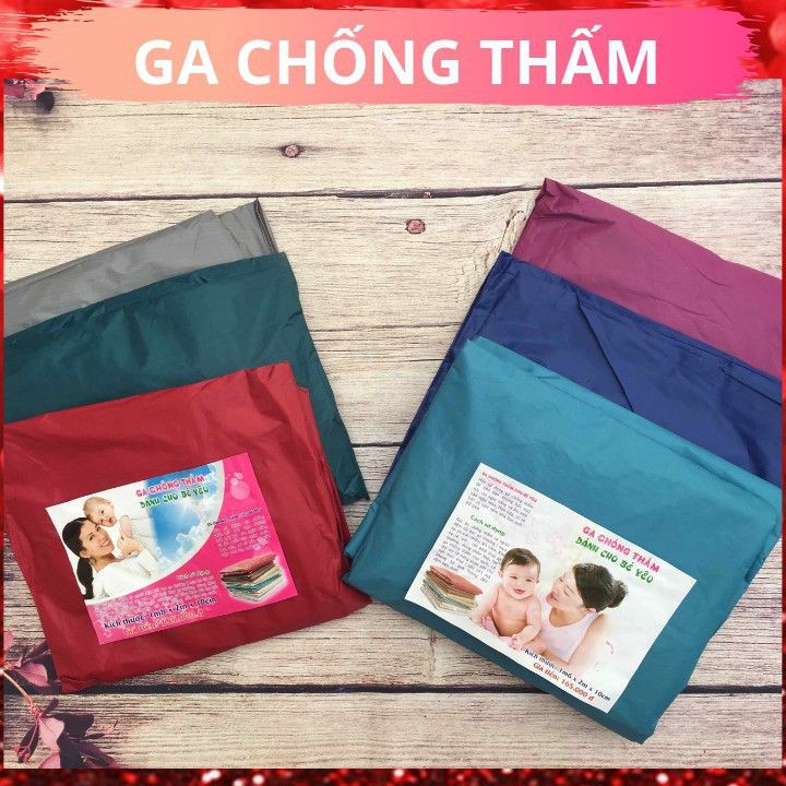 Chống Thấm FREESHIP Ga chống thấm trơn (giao mầu ngẫu nhiên) - Kich Thước 1,8x2m