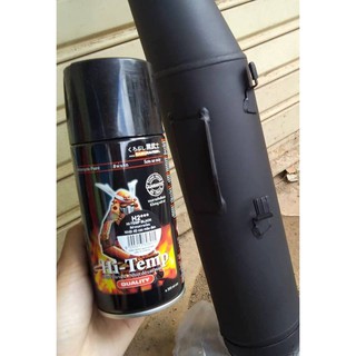 CHAI SƠN XỊT SƠN XE MÁY SAMURAI H2 300ML CHỊU NHIỆT MÀU ĐEN MỜ SƠN PÔ CHỐNG CHÁY