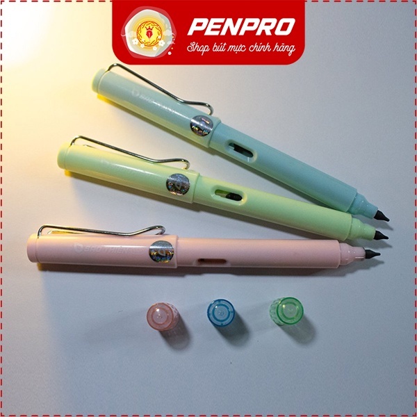 Bút Mực Sao Thiên S107 ngòi EF êm trơn thanh đậm chuẩn ô ly + đầu chì vĩnh cửu cao cấp - Penpro