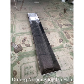 Máng cho vật nuôi loại dài 1,2m bằng inox