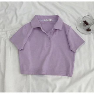 Áo Croptop POLO thời trang Nữ