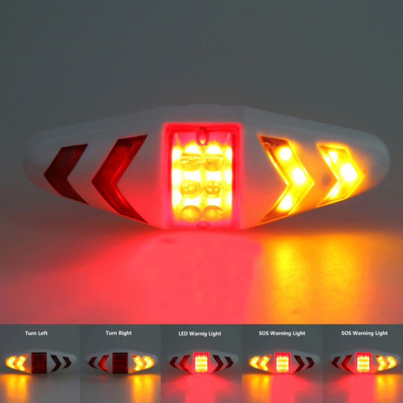 Đèn LED Tín Hiệu Rẽ Không Dây Gắn Đuôi Xe Đạp Leo Núi Điều Khiển Từ Xa Siêu Bền Chống Thấ
