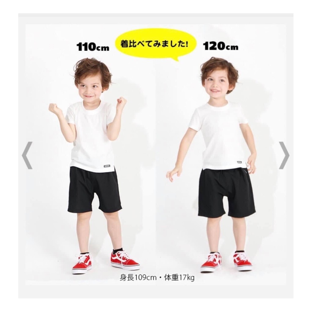 Quần Short Bé Trai Bé Gái Dòng Dry Wear Nhanh Khô Siêu Nhẹ Xuất Nhật Size 90-150 Hippo House