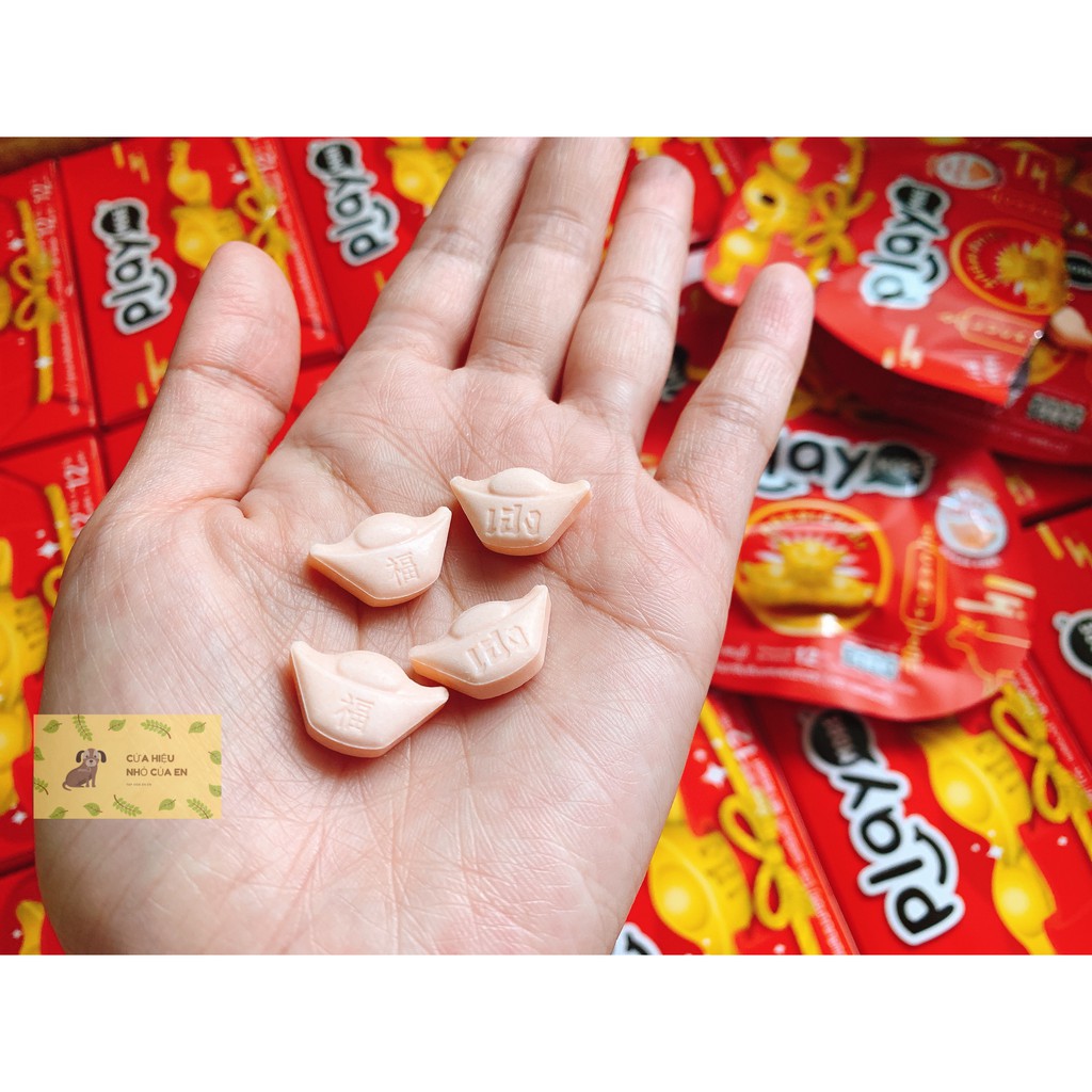 Kẹo ngậm the may mắn Playmore vị Cam Gói 12G (Kẹo lì xì Tết 2021 - Lucky Candy)