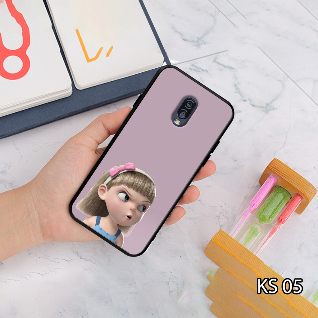 Ốp lưng SamSung J7 Plus/J7 Pro in hình Baby Girl  siêu đáng yêu, độc, lạ_KINGSTORE.HN_Ốp SS J7Plus/J7Pro