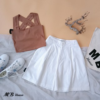 Quần Short Xếp Ly Trước