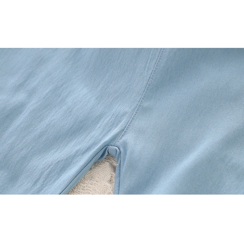 Quần Legging Denim Kiểu Công Chúa Cho Bé Gái 2-8 Tuổi