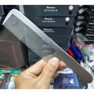 Lược Thép Cắt Tóc Nam Nữ, Lược Cắt Tóc Inox Cao Cấp Bằng Thép Không Gỉ Chải Cực Bám Tóc.(Ảnh thật)