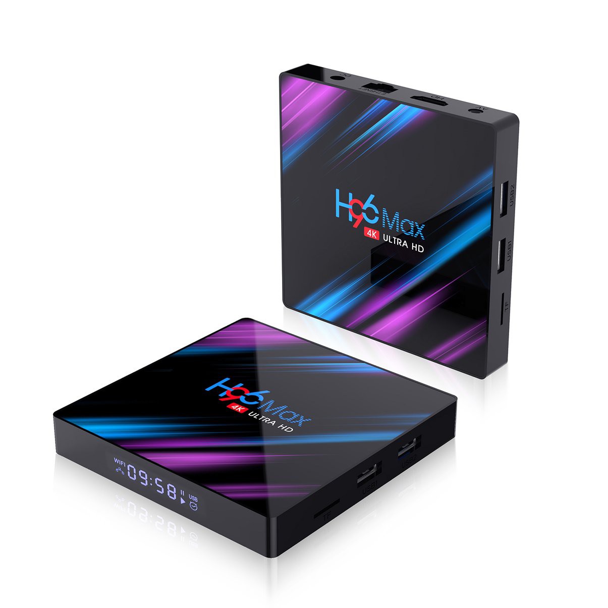 Bộ Tv Box H96Max Android 9.0 Rk3318 Quad Core 64bit 2.4g / 5.8g Wifi Bt 4.0 4k | BigBuy360 - bigbuy360.vn