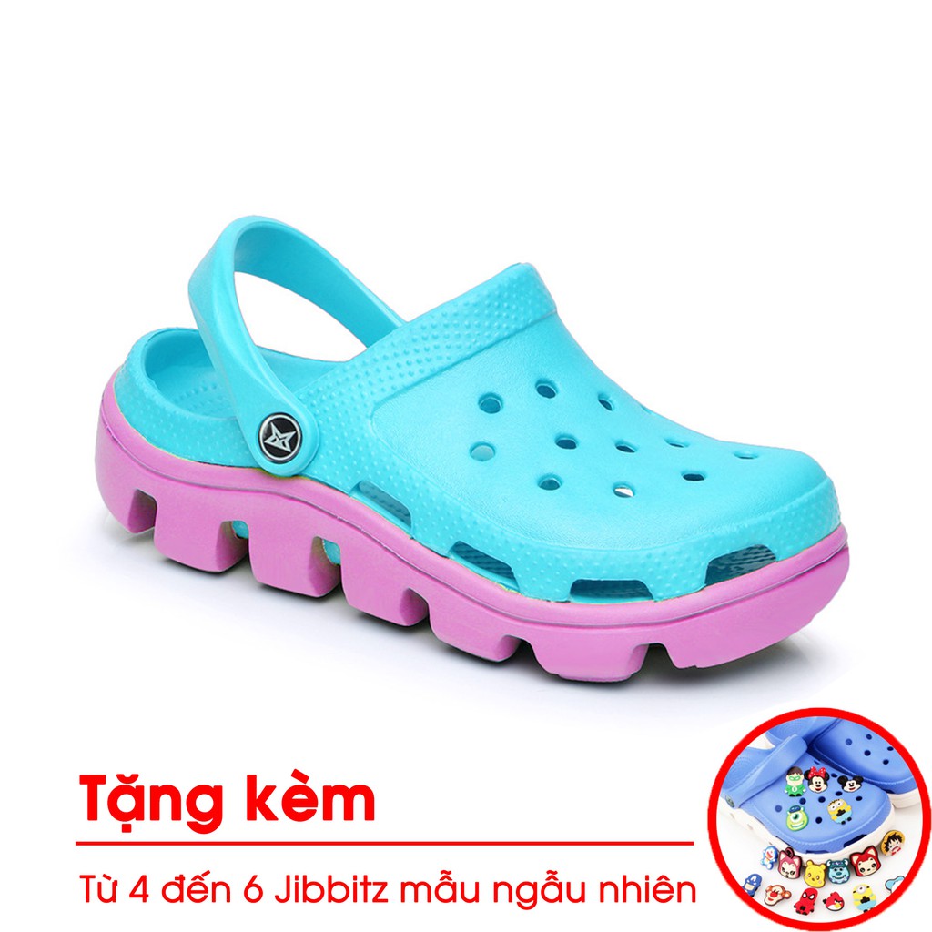 [HÀNG CÓ SẴN] DÉP SỤC NHIỀU MÀU SẮC LỰA CHỌN (SIZE NAM VÀ NỮ) - TẶNG KÈM 4 - 6 STICKER