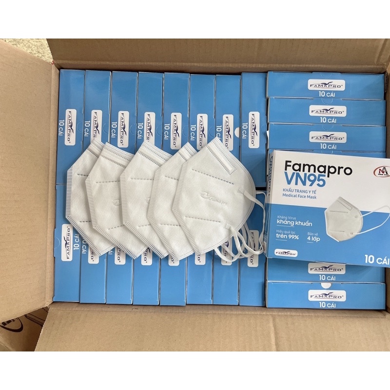 THÙNG 500c KHẨU TRANG FAMAPRO VN95