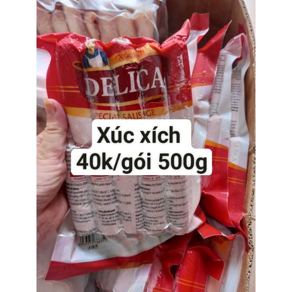 Xúc xích Delica 500g