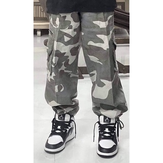 Quần Túi Hộp Ống Rộng - New - Quần Rằn Ri Camo Chất Đẹp Nhiều Túi Có Dây Rút Ống Tiện Lợi