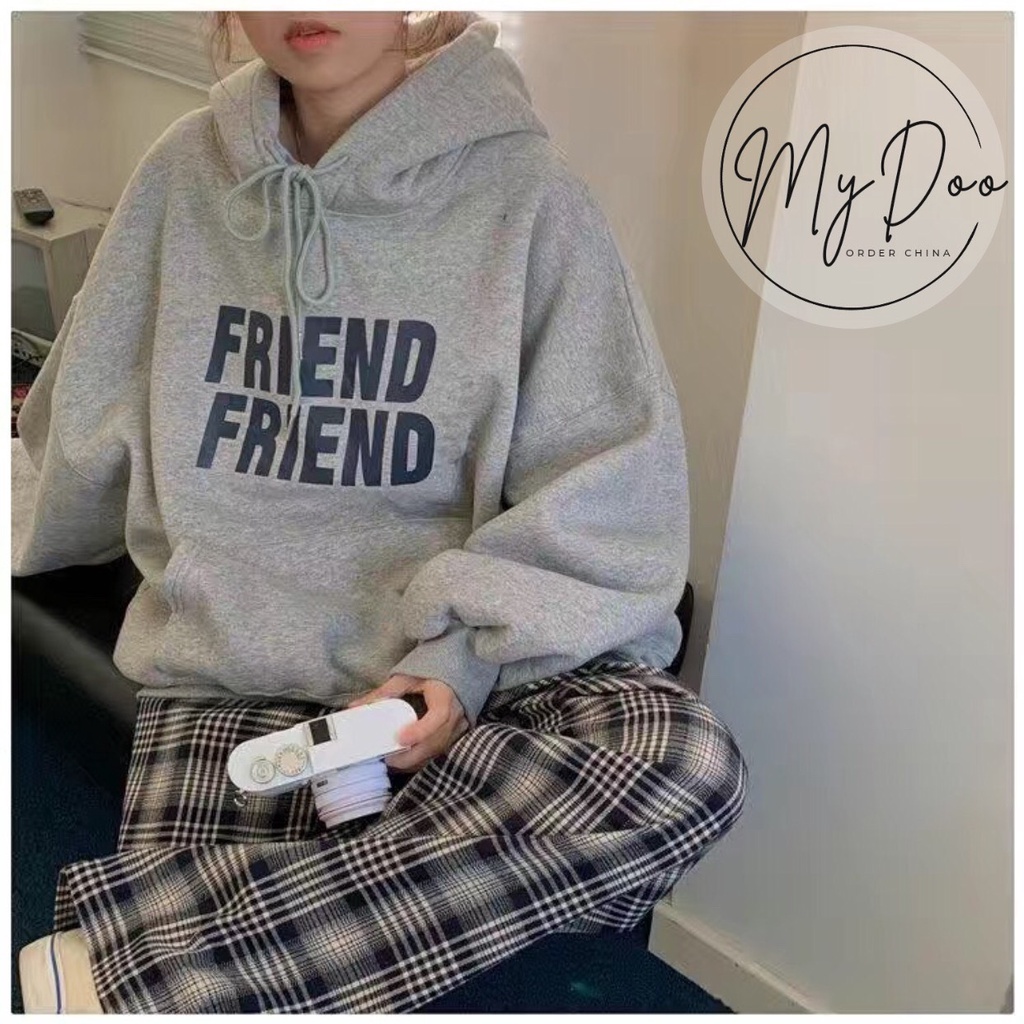 [XẢ KHO] Áo sweater nỉ FRIEND Quảng Châu , Áo Hoodie Hàn Quốc Form rộng | BigBuy360 - bigbuy360.vn