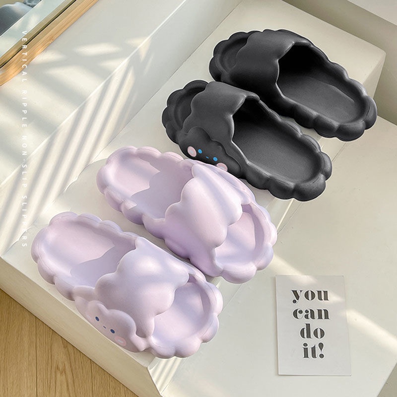 Dép đi trong nhà hình đám mây dễ thương thời trang mùa hè dành cho cặp đôi đủ size 36-41