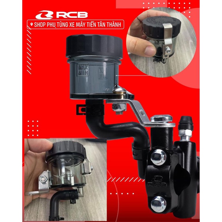 Bình dầu RCB LỚN  MẪU V2  TO 40 ML  chính hãng RACING BOY _Dochoixemaynhapkhau