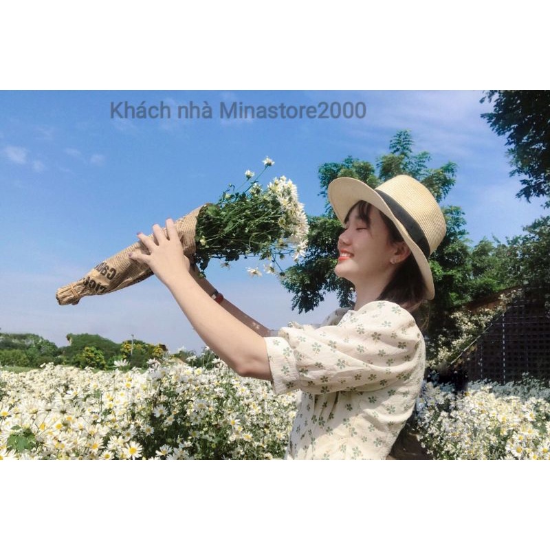 (HÀNG SẴN) Đầm hoa nhí thắt eo Ulzzang phong cách Vintage cho các nàng thơ | BigBuy360 - bigbuy360.vn
