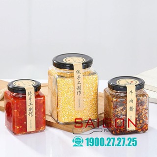 Hũ Thủy Tinh Gia Vị Nắp Thiết | Tùy Chọn Kiểu Dáng và Dung Tích