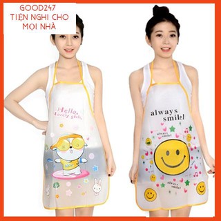 Tạp dề nhà bếp chống nước cute / Bán sỉ Tạp Dề Dễ Thương Chống Thấm GOOD247