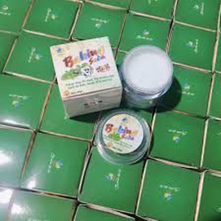 Baking soda mix bạc hà