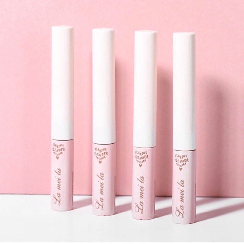 Mascara Siêu Mảnh Tơi Mi Lameila Skinny Microcara Vỏ Hồng 2 màu đen nâu | BigBuy360 - bigbuy360.vn