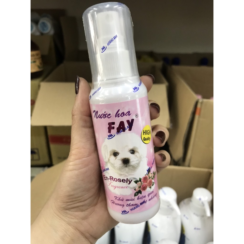 Nước hoa Fay En-Rosely cho chó mèo