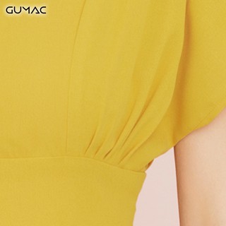 Đầm nữ tay dơi cổ V GUMAC MS11946_VANG