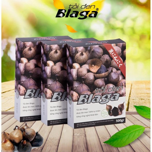 Combo 3  Hộp Tỏi Đen Blaga 500g
