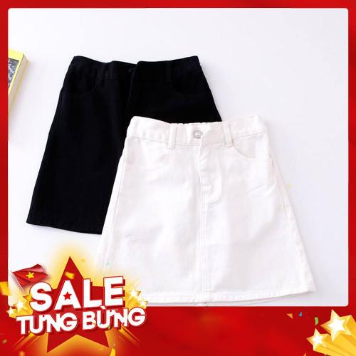 Chân váy jean cạp cao dáng chữ A - Hàng có sẵn - Hàng nhập khẩu | BigBuy360 - bigbuy360.vn