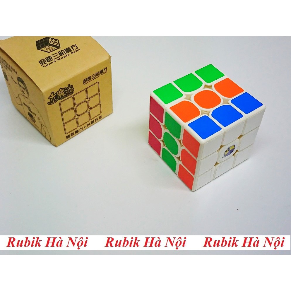 Rubik 3x3 Yuxin Little Magic Trắng