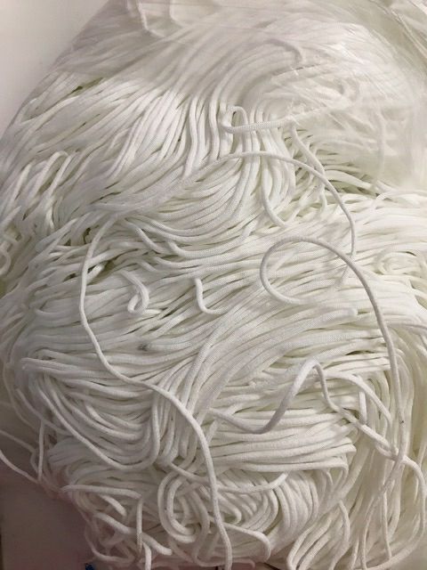 ( TUYỂN SỈ ) 1 Kg Dây Thun Khẩu Trang Loại Đẹp