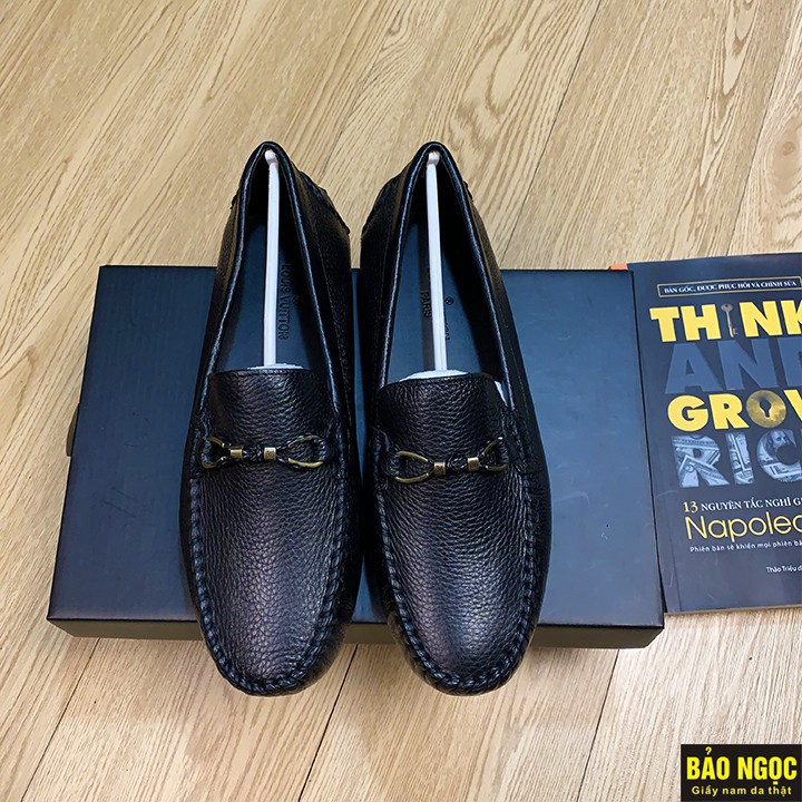 GIÀY LƯỜI NAM ✅ GIÀY MỌI NAM CHẤT DA BÒ MỀM 100% 🎁 ĐẾ CAO SU BÊT KHÂU CHẮC CHẮN ✅ MÃ M889 | BigBuy360 - bigbuy360.vn