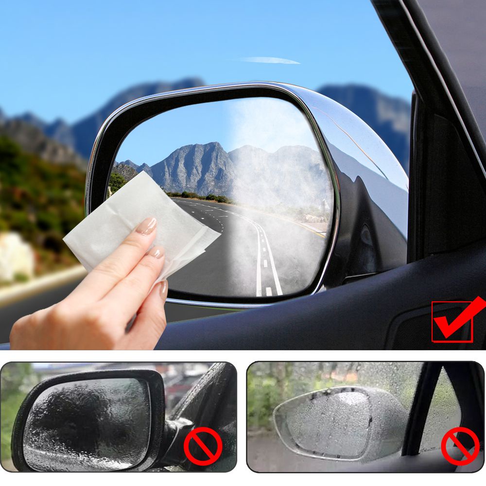 MOCHO Set 5 khăn lau kính xe hơi bảo vệ ống kính máy ảnh chống sương mù lâu trôi có thể tái sử dụng nhiều màu