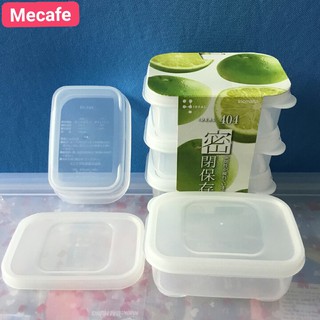 Hộp nhựa chữ nhật 190ml