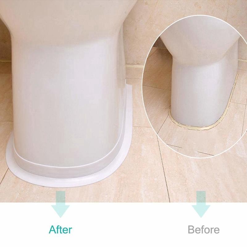 3.2m*2.2cm Wall Corner Sealing Adhesive Tape PVC Waterproof Self Adhesive Tile Crack Sink Edge Repair Sealant Tape Kitchen Bathroom