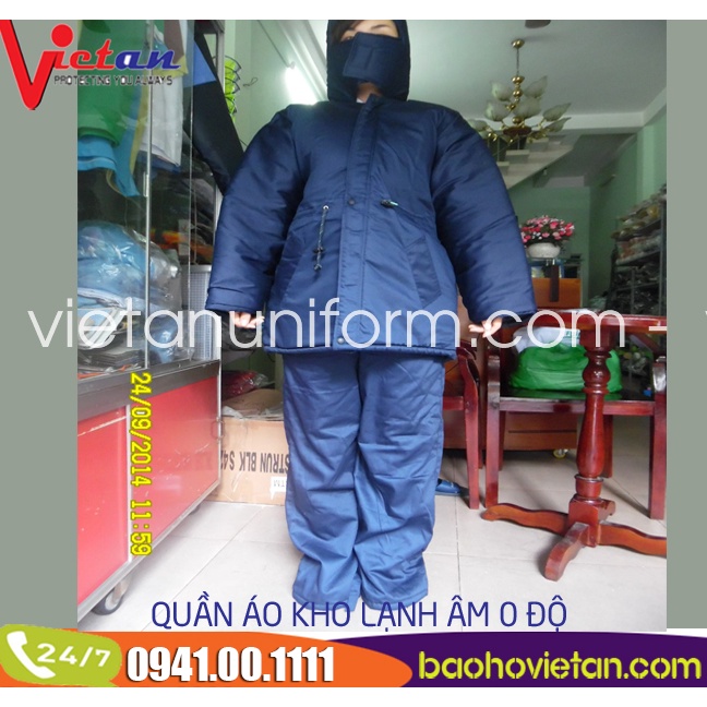 Áo bảo hộ dùng trong kho đông lạnh - áo kho mát  -