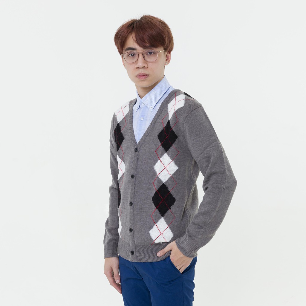 Áo cardigan len nam thời trang Hàn Quốc The Shirts Studio 11A3026GY