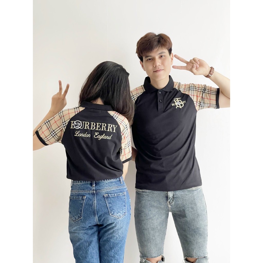 Áo thun nam có cổ tay ngắn thêu logo phối kiểu BBR chất đẹp co dãn mẫu mới nhất giá rẻ cao cấp | BigBuy360 - bigbuy360.vn