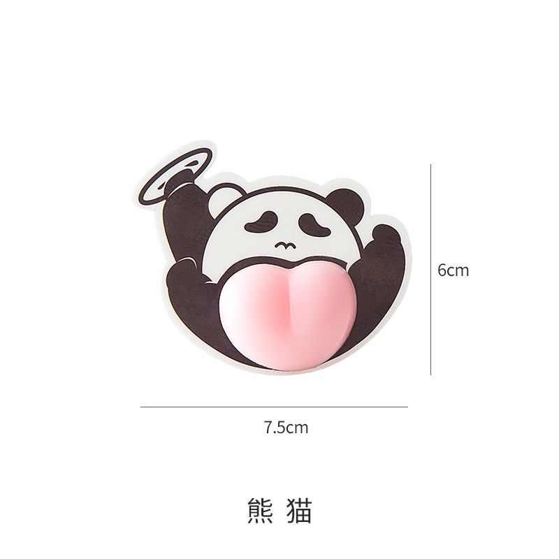 Miếng dán mông Sillicon Sticker, Quả đào mông Bóp Giảm Stress, siêu hot, dán ốp điện thoại dán ô tô xe máy chặn cửa