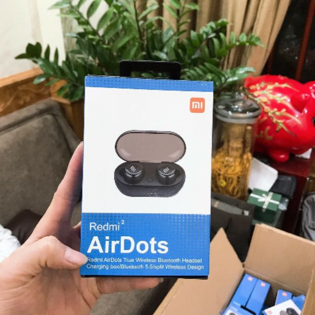 Tai nghe Bluetooth Mi TWS AirDot 5.0 cảm biến tự động kết nối - Bảo hành 6 tháng