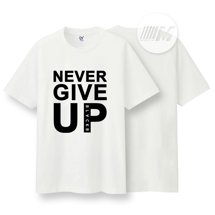 Áo Thun Liverpool Salah Never Give Up - áo in hình cầu thủ đẹp giá rẻ